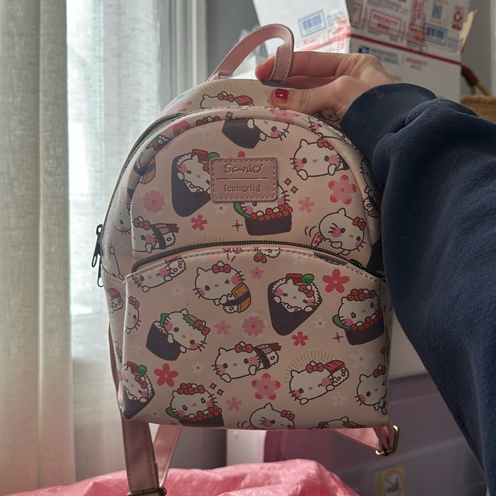HELLO KITTY LOUNGEFLY BACKPACK